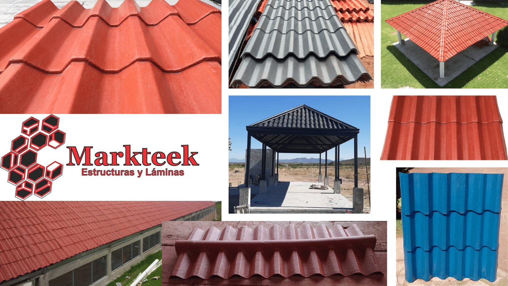 Venta de lamina plastica de colores en Puebla