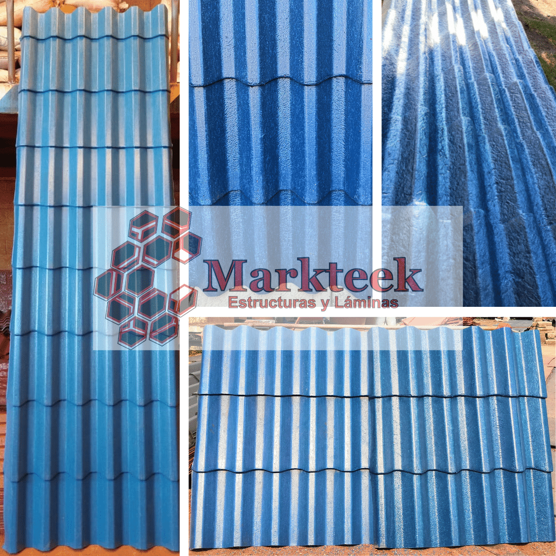 Venta de lamina plastica de colores en Puebla