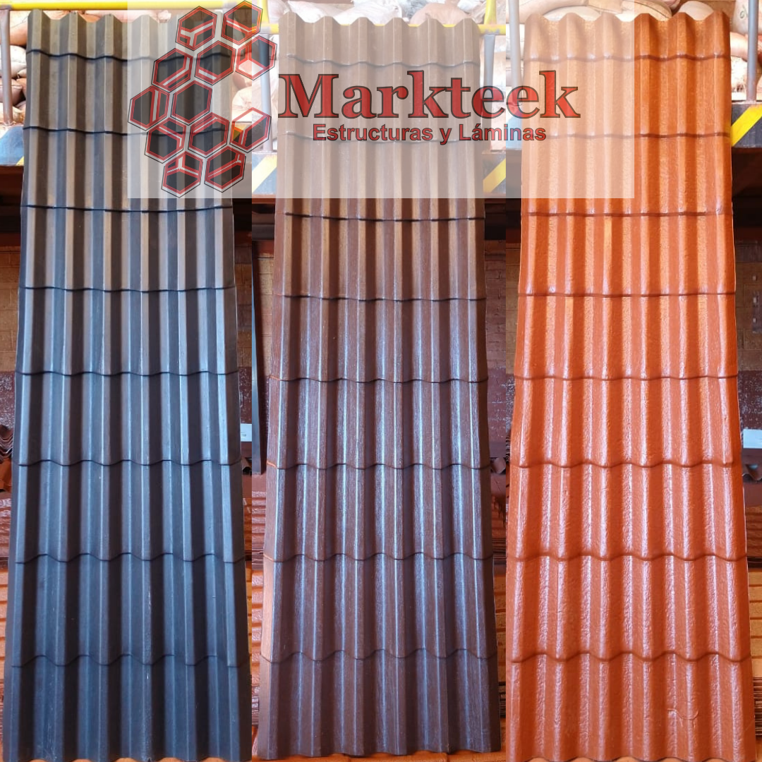 Venta de lamina plastica de colores en Puebla